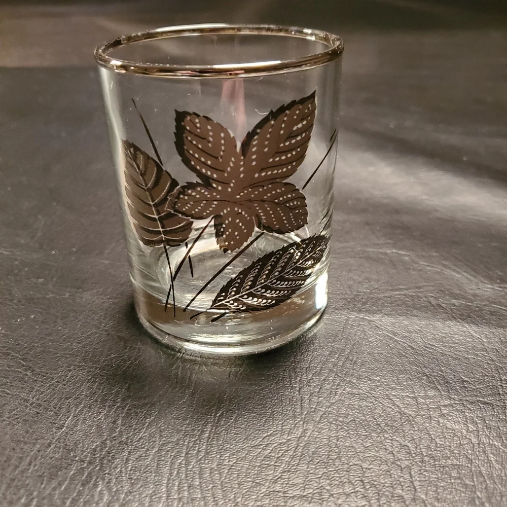 Vintage set of 7 old fashioned glasses